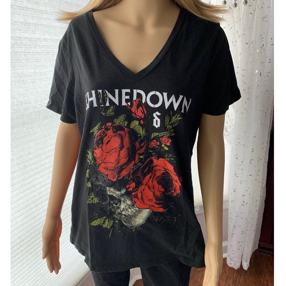 SHINEDOWN LADIES T-SHIRT